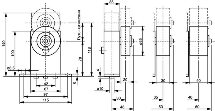 Murfeldt Spann-Box РАЗМЕР 1 ТИП SR-L