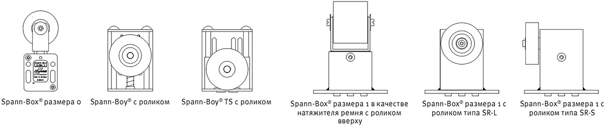 Обзор типов Spann Box натяжных систем Murtfeldt